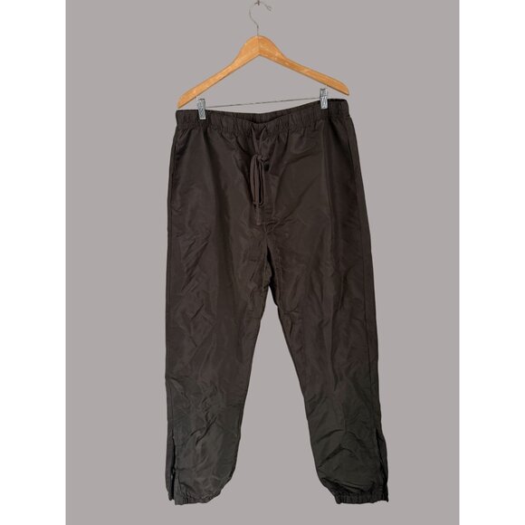 Fear Of God Essentials Brown Nylon Joggers XXL - Picture 2 of 10